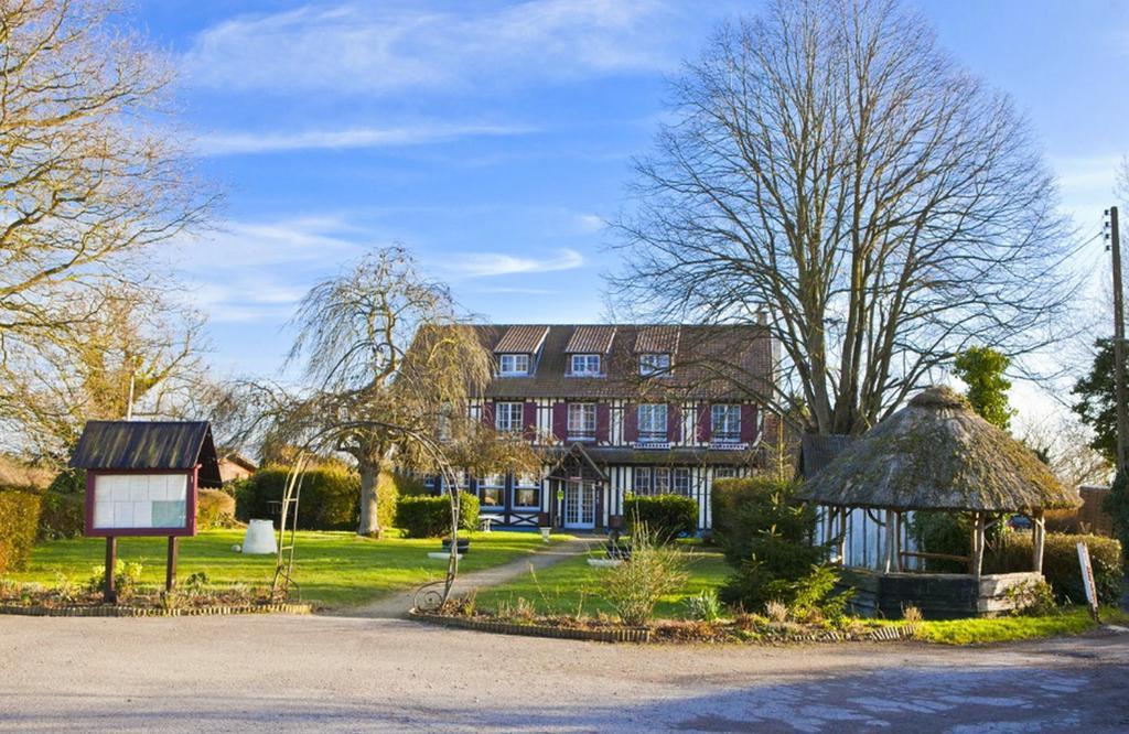 Logis Auberge Des Aulnettes Hérouville-Saint-Clair Zewnętrze zdjęcie