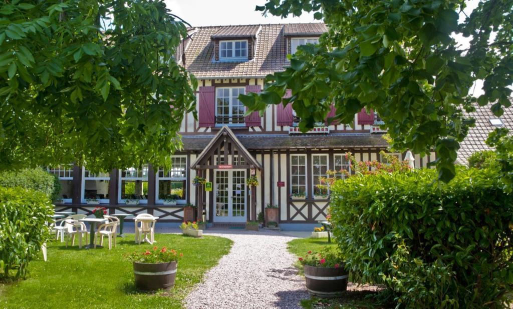 Logis Auberge Des Aulnettes Hérouville-Saint-Clair Zewnętrze zdjęcie