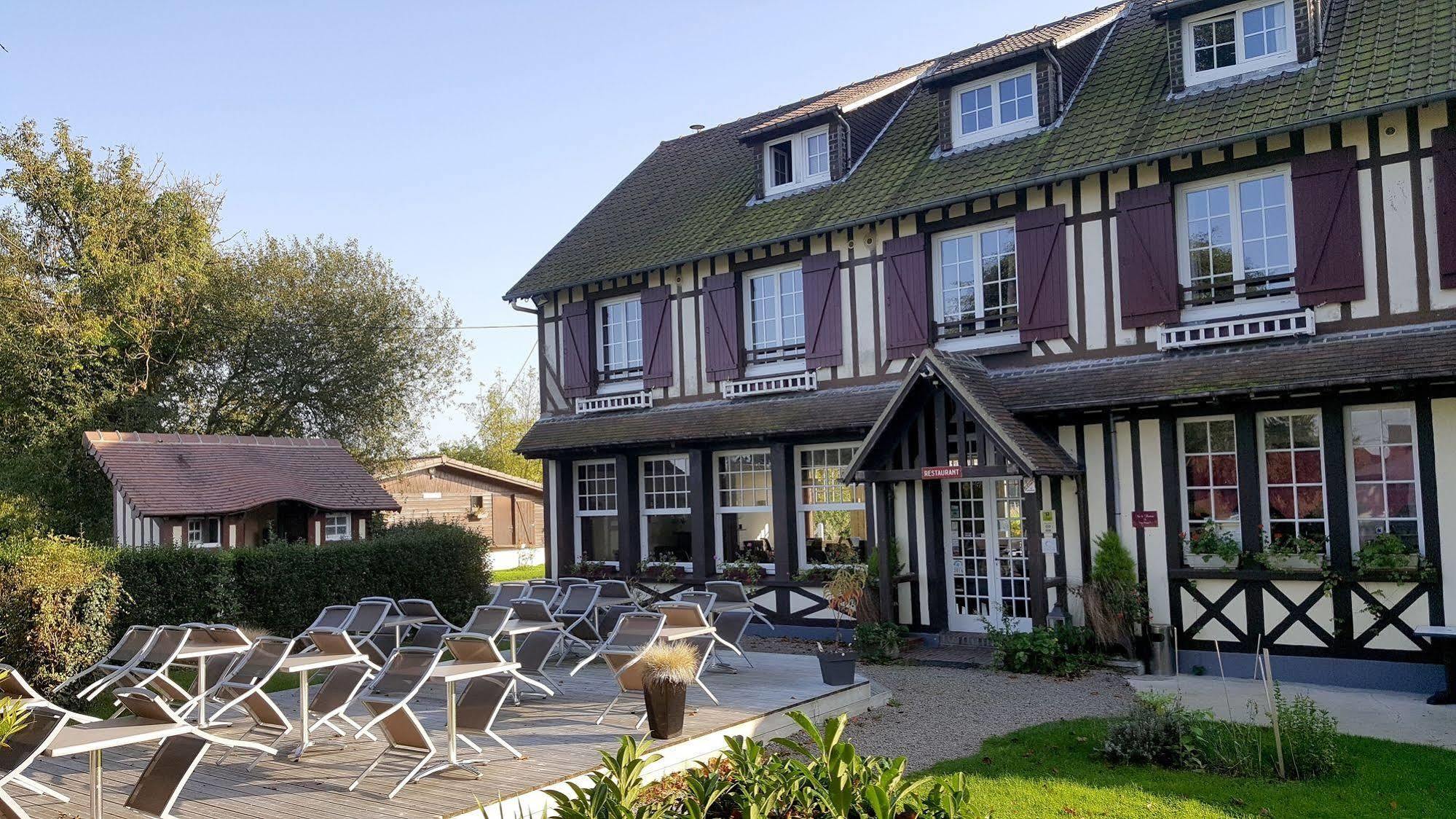 Logis Auberge Des Aulnettes Hérouville-Saint-Clair Zewnętrze zdjęcie